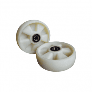 Par de Rueda de Dirección de Nylon Para Transpaleta 7" x 2" Modelo:RDN72